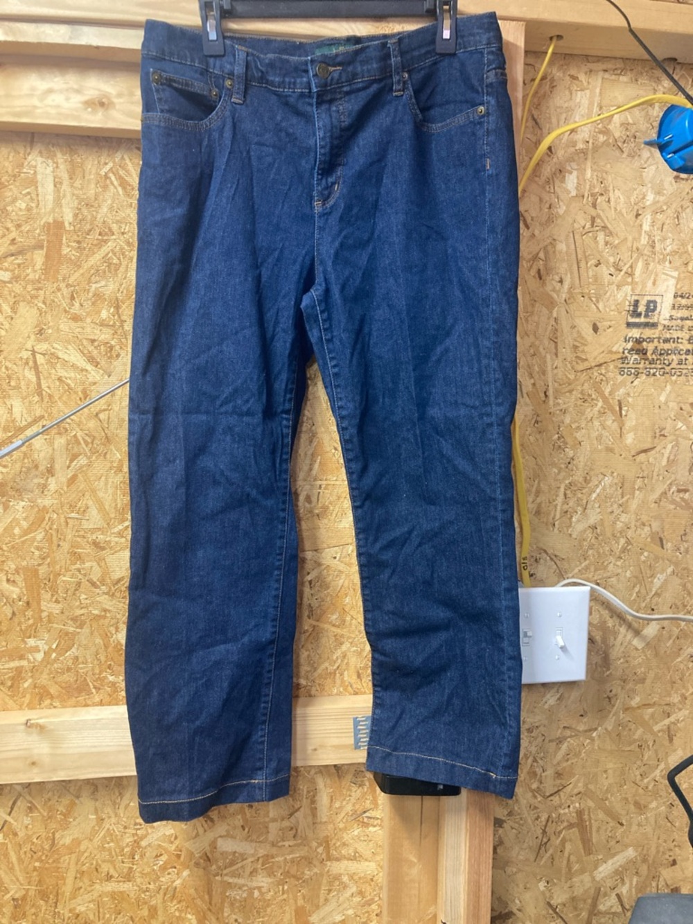 LAUREN JEANS/RALPH LAUREN/Dark Blue Denim Jeans